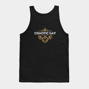 Chaotic Gay Alignment Tank Top